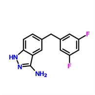 5-(3,5-difluoribentsyyli)-1H-indatsol-3-yyliamiini CAS 1108745-30-7