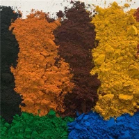 Tavalliset rautaoksidipigmentit|Punainen, keltainen, musta, oranssi, ruskea|Saatavilla mukautettuja värejä ja värikoodeja